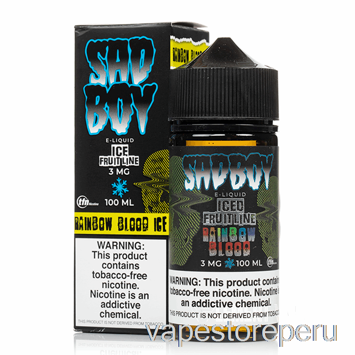 Vape Humo Hielo Arcoiris Sangre - Sadboy - 100ml 6mg